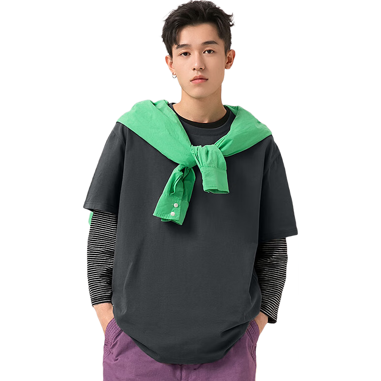 ���ڲ�����GENIOLAMODEt����ʿ�����ļ��й��糱��ӡ������Բ������п����� ǳ��  2XL 39.5Ԫ