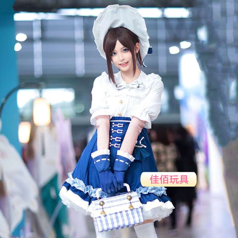班达熊第五人格cos服园丁周边演绎之星兰闺惊梦cosplay全套儿童 兰闺惊梦cos服+假发+鞋+裙撑 XXL