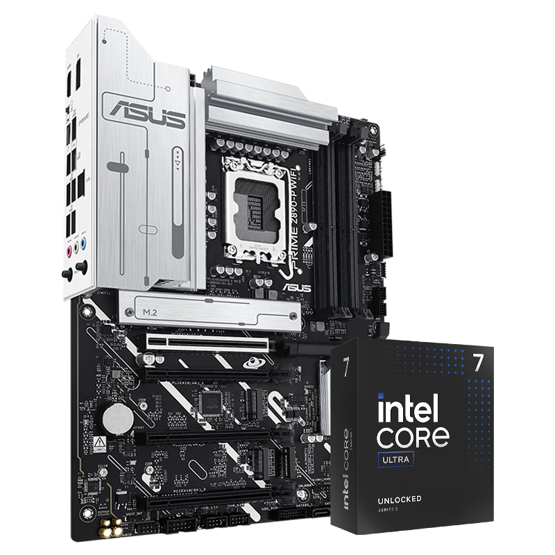 ��˶��ASUS��Z890 ������װ ��U��װ Ӣ�ض�15�����Ultra 7 265KF/265K ��װCPU������װ ��˶ Z890-P Ultra 7 265KF