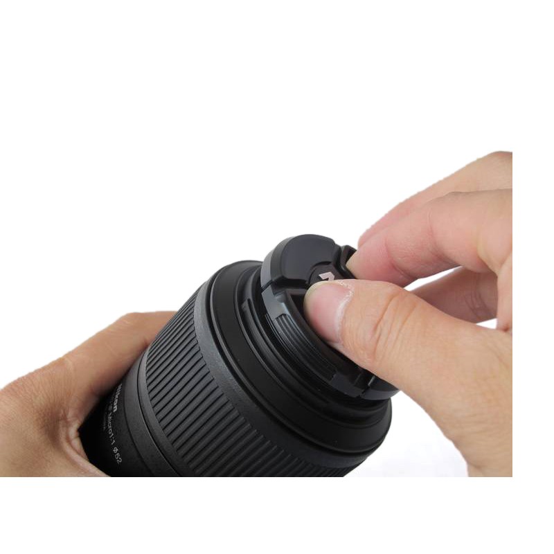 一叶兰 适用于尼康D7100 D7200 16-85 18-105 18-140 18-300 18-70相机镜头盖 镜头保护盖 67mm
