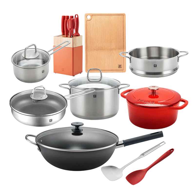 ˫���ˣ�ZWILLING��������װ����ƽ�׼���������Ź��˵����ߵ�����Ǩ��޳������ [32cm-99.78%������]����16���� 2588Ԫ