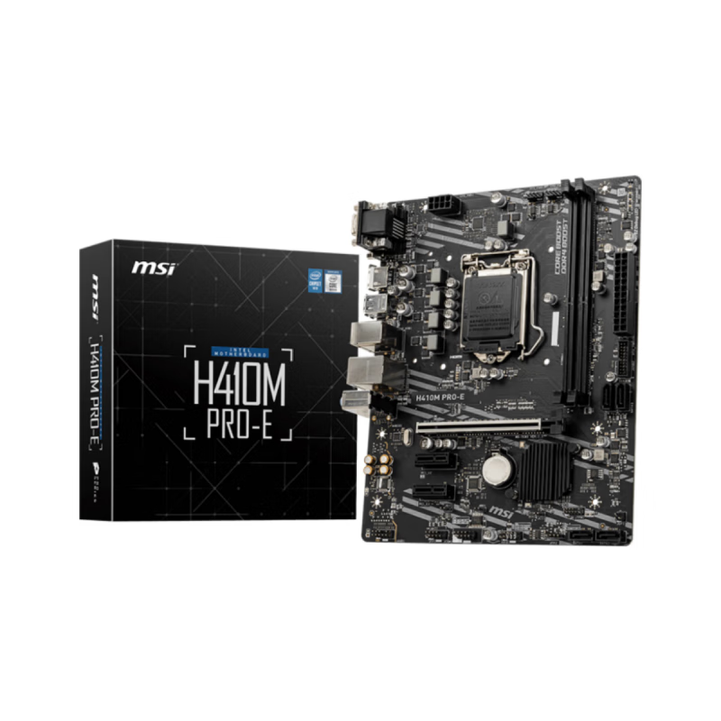 微星盒装MSI/微星H410M-A PRO BOMBER爆破弹 H510M-E10代11代主板 微星H410M PRO-E