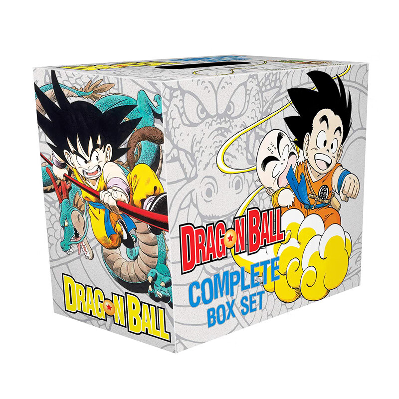 【瑕疵书】龙珠1-16卷白金本套装 英文原版 Dragon Ball Complete Box Set 英文版