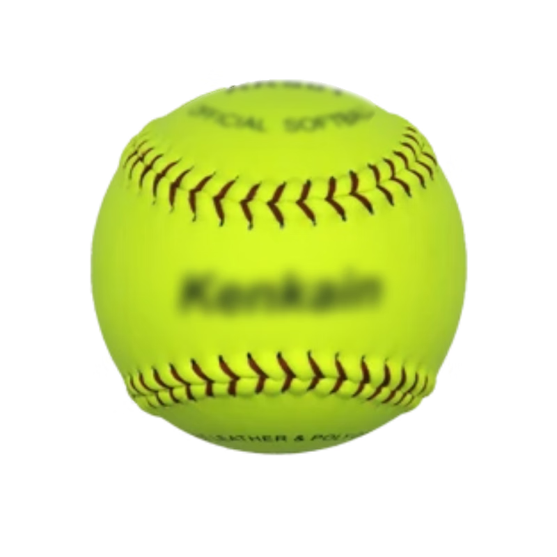 中小学生青少年训练团建比赛投掷软硬实心9号棒球 12寸软式垒球(1个)