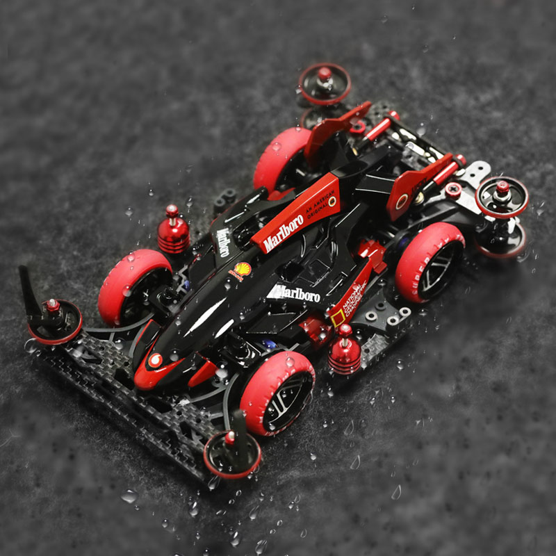 田宫(tamiya)四驱车四驱兄弟拼装改装进阶级竞速赛道赛车怀旧创意生日