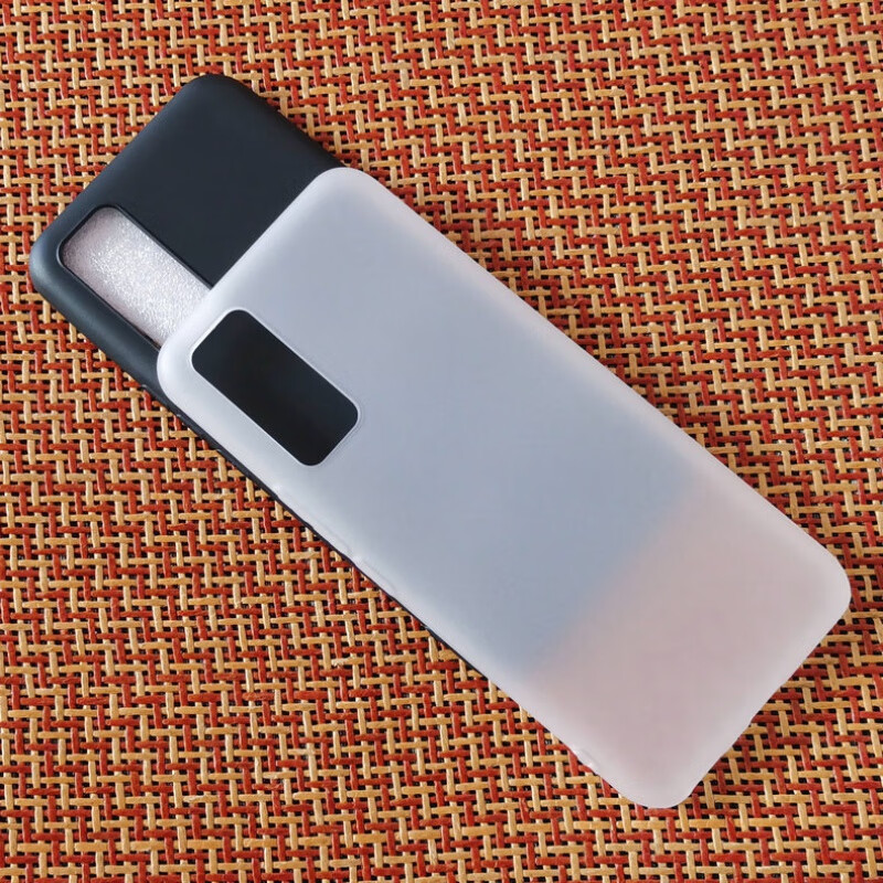 膜鹿堂适用中兴天机Axon 20 5G手机壳ZTE A2121保护套A20全包透明硅胶磨 中兴其他型号 中兴Axon 20/A2121磨砂透白