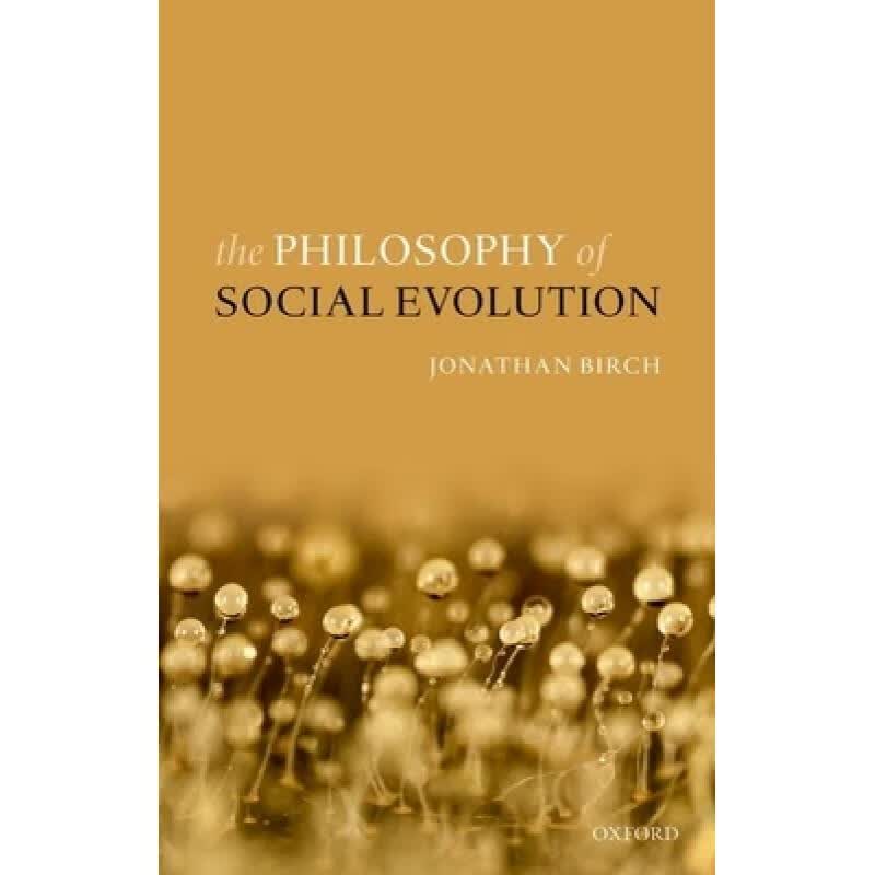 预订 The Philosophy of Social Evolution
