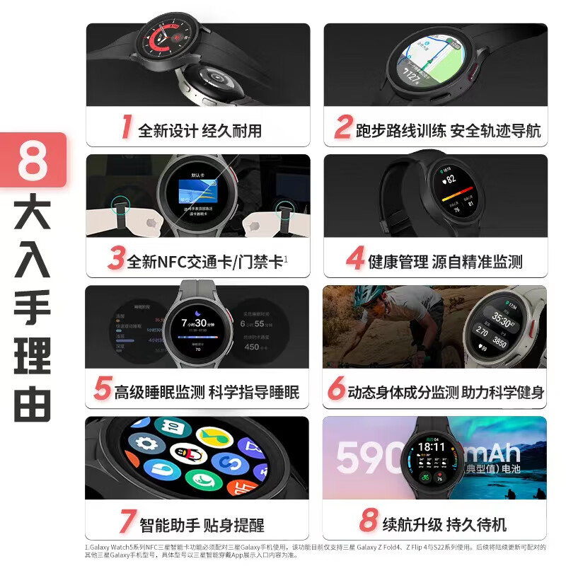 三星Watch5 Pro ECG智能手表：全面评测与使用体验分享