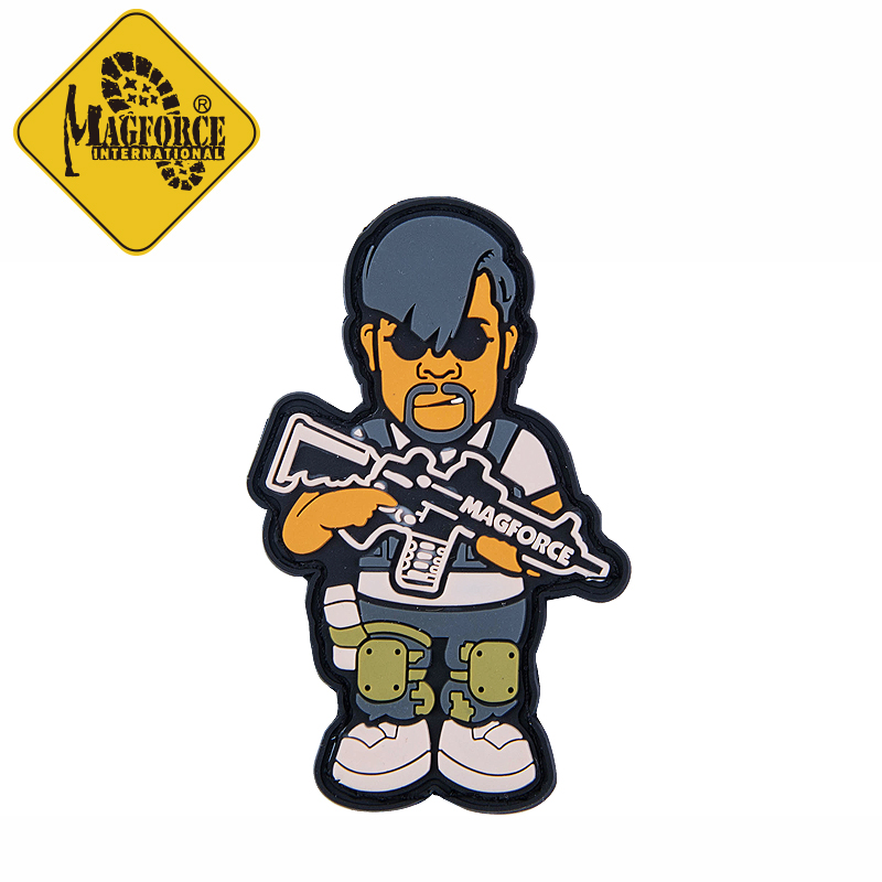 麦格霍斯magforce台马战术臂章户外背包时尚魔术贴夜光年新款士气章