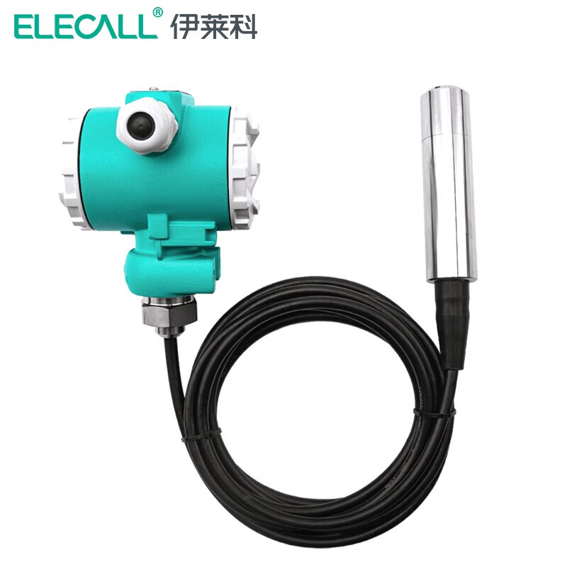 伊莱科（ELECALL ）投入式液位变送器 60KPA（线长6米）传感器 水箱液位计水位控制器 压力变送器 ELE-803