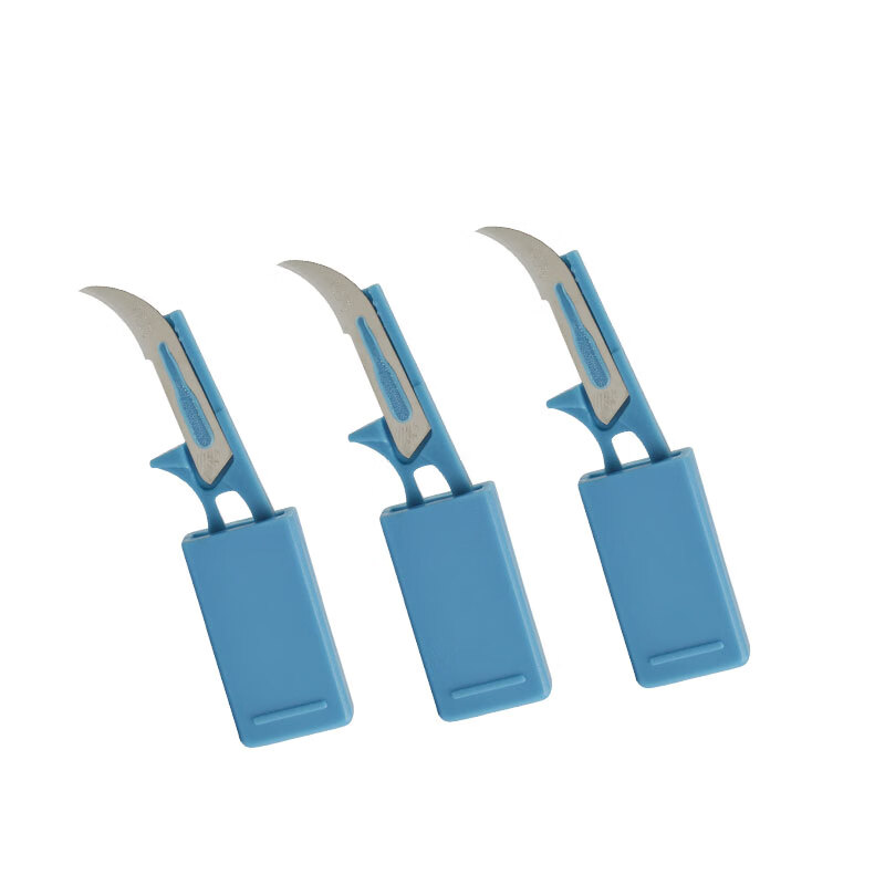 12号 迷你阉猪刀 迷你阉割刀 迷你去势刀 不锈钢刀片三把装