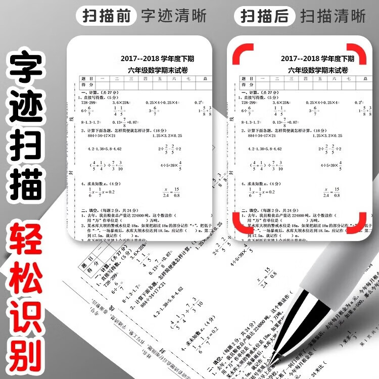 晨光(M&G)文具K3512/0.5mm按动中性笔水笔学生用考试碳素黑色子弹头签字笔白色笔杆水笔简约教师 【书写顺畅丨油墨速干】白杆60支装