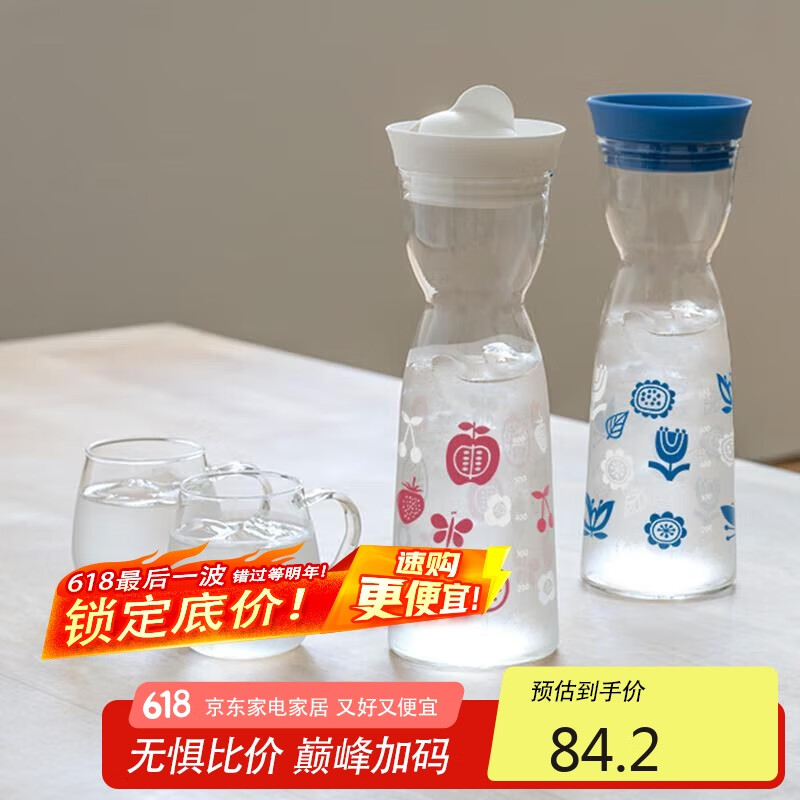 HARIO���Ȳ�����ˮ������������ˮ�����ÿɱ�ɫ�����С����ˮ���豭