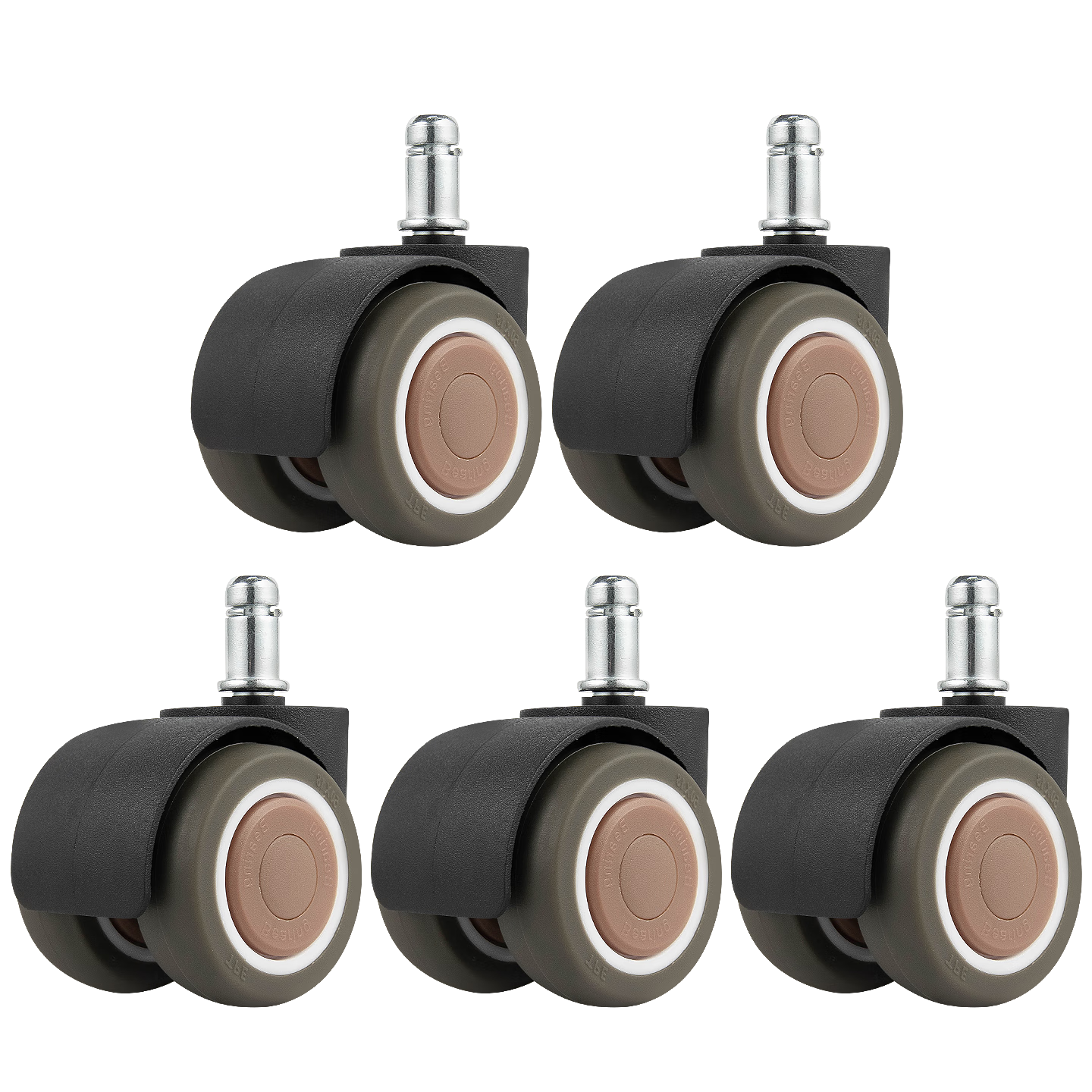 ���ڲ������󲮽��� 2Ӣ��ת�������� ����11mm ����� ��������TPE���� ����ɫ 5ֻװ 37.05Ԫ(������)