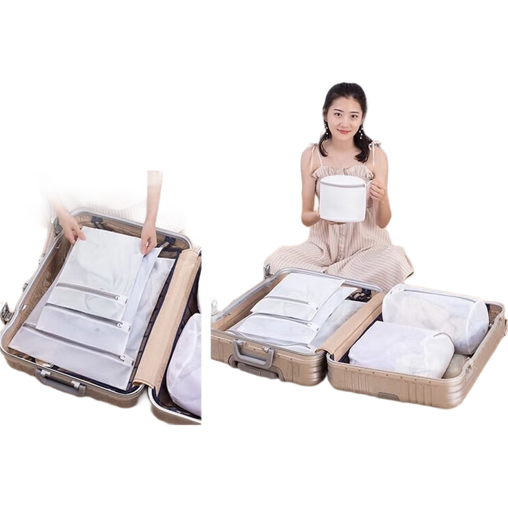 洗衣袋护洗袋毛衣家用洗衣机机洗专用细网防变形网袋特大号网兜洗衣机配件京东物流 大号1个装 30x40cm（衬衫）