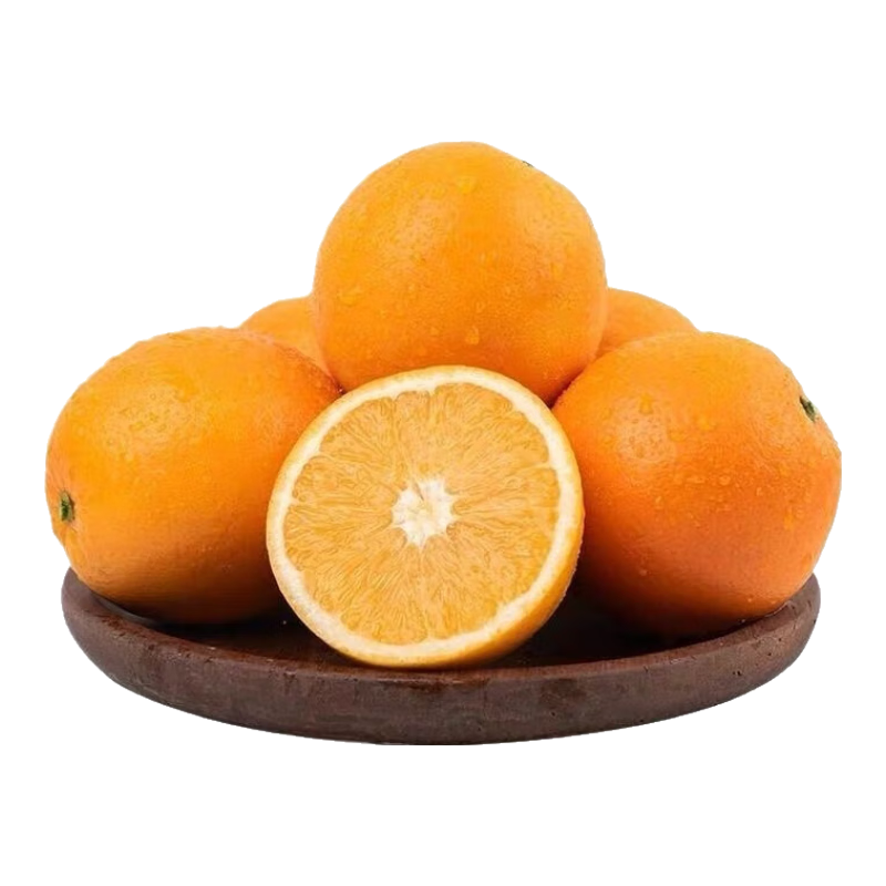 正宗江西赣南早脐橙新鲜现摘甜橙子应季时令水果生鲜手剥橙子整箱 【带箱4斤小果丨单果60-65mm】产地直发