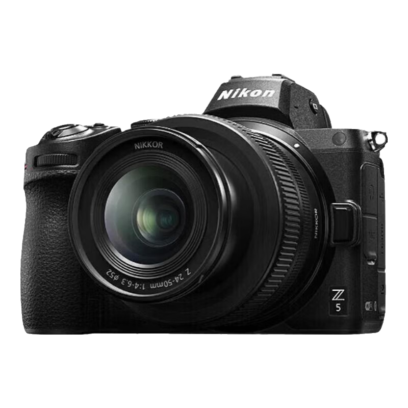�῵��Nikon���῵Z5���� Z5II�콢����ȫ����΢�����������ƵVolg��Ӱ����� �῵Z5+Z24-50mm f4�佹��ͷ �ٷ�����+128G�����ڴ濨 6399Ԫ