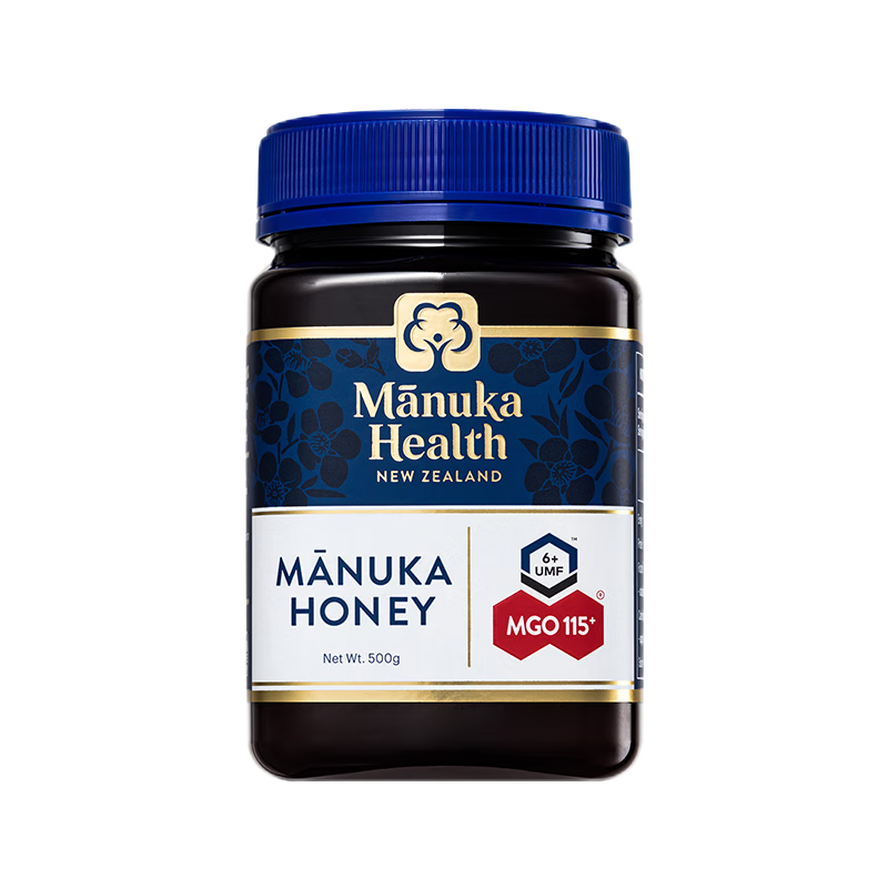 蜜紐康麥盧卡蜂蜜MGO115+UMF6+ 500g/罐 新西蘭原裝進(jìn)口即食沖飲食品