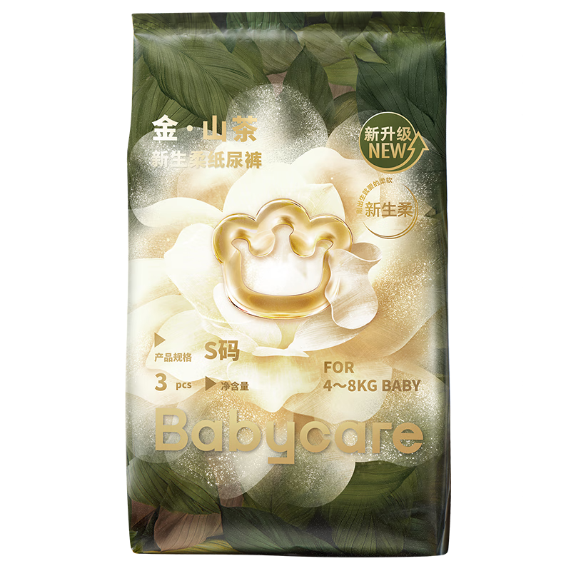 Babycare ��ɽ�� ֽ��� S�� 3Ƭ 11.8Ԫ(���׹�����5.9Ԫ/��)