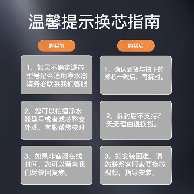 COLMO净水器滤芯家用 S系列PCB滤芯