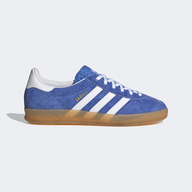 ���ڲ��������ϴ�˹��adidas��Ů ��Ҷ��ϵ�� GAZELLE INDOOR W �Ͱ�����Ь HQ8717 ��ɫ  44  409Ԫ