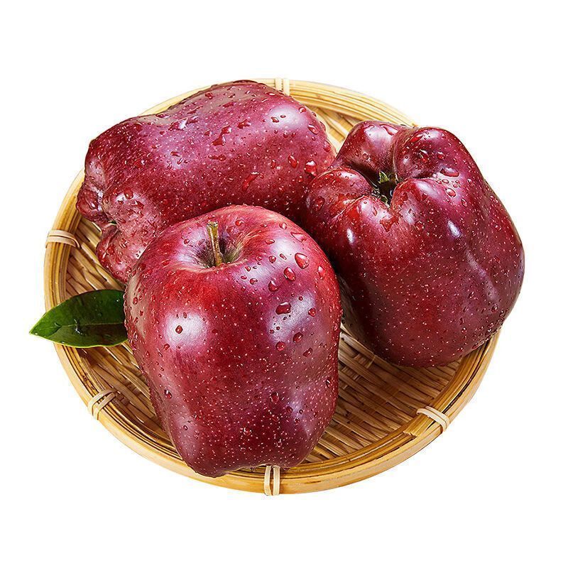 甘肃天水花牛苹果新鲜水果一果两吃宝宝老人辅食京东包邮 6斤礼盒装
