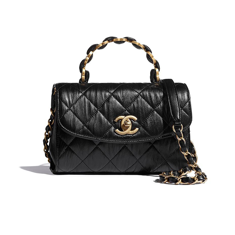 香奈儿chanel香奈儿女包口盖包斜挎包单肩包手提包 as2477 b05514