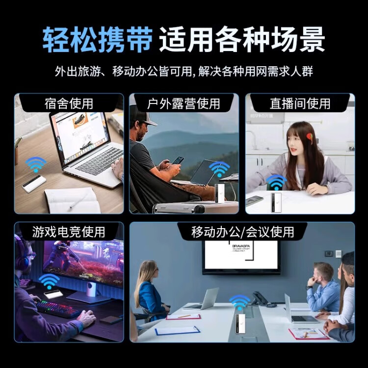 小亿【送1年免费流量】随身wifi5g无限流量2025款全国通用wifi6充电宝0预存0套路车载租房宽带 5G【帝皇版】充电宝上网二合一