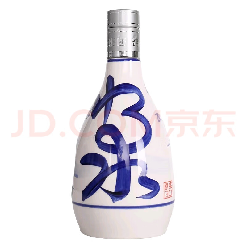杏花山西青花瓷原浆30 陶瓷瓶 清香型纯粮食白酒 53度475ml6礼盒整箱 53度 475mL 6盒 整箱