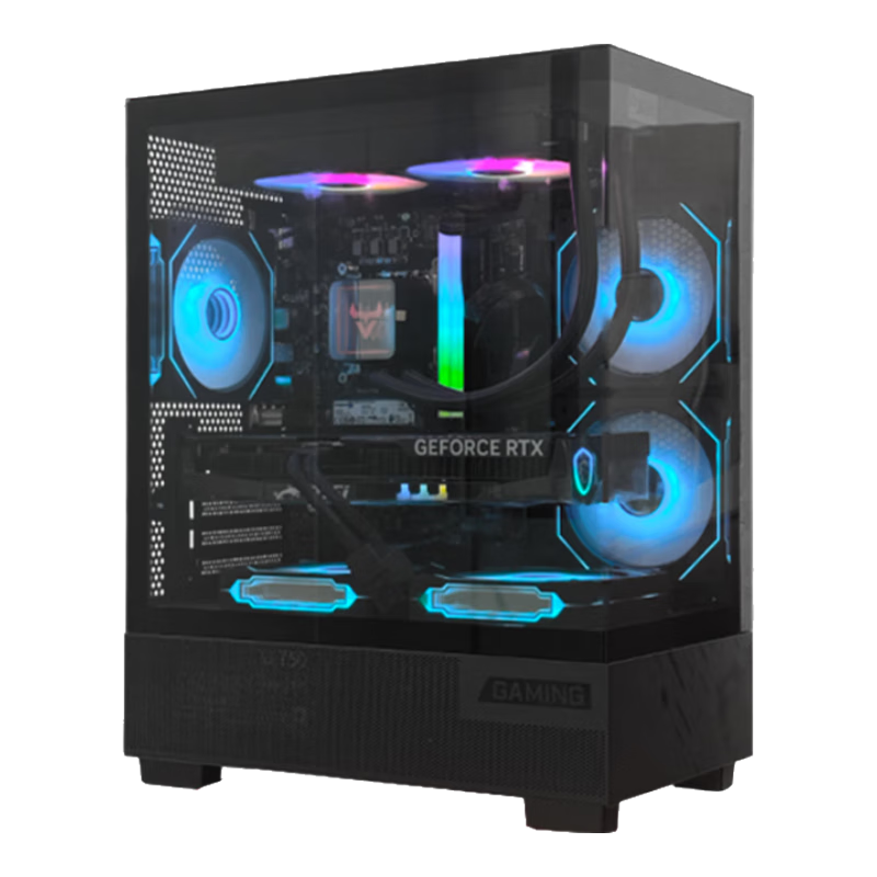 ΢��  AMD������R5 9500F/5600GT/9600X/RTX5060Ti8G�羺��������ϷDIY��װ�������������Ⱦ̨ʽ���� 9600X+RX6800XT|ˮ�����콢�� ������ 5699Ԫ
