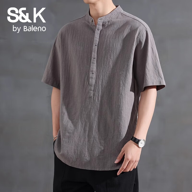 ���ڲ���������·S&K����T����ʿ�ļ������������������ɫPOLO���������������˿ ��ɫ 4XL �� �Ƽ�190-205��