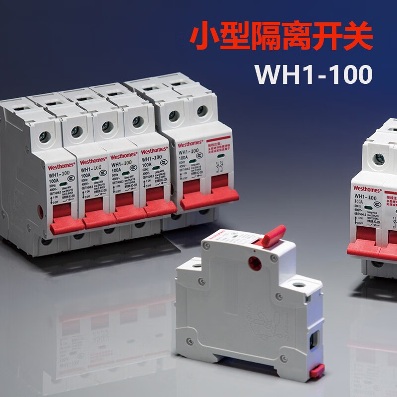 德力西电气西屋 小型断路器隔离开关wh1