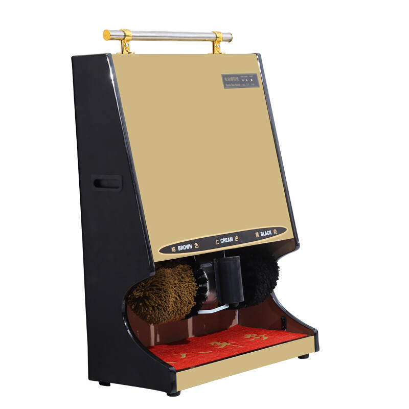 阙之羡檫鞋机 自动家用感应擦鞋机公用酒店大堂电动钛金刷鞋机器 土豪