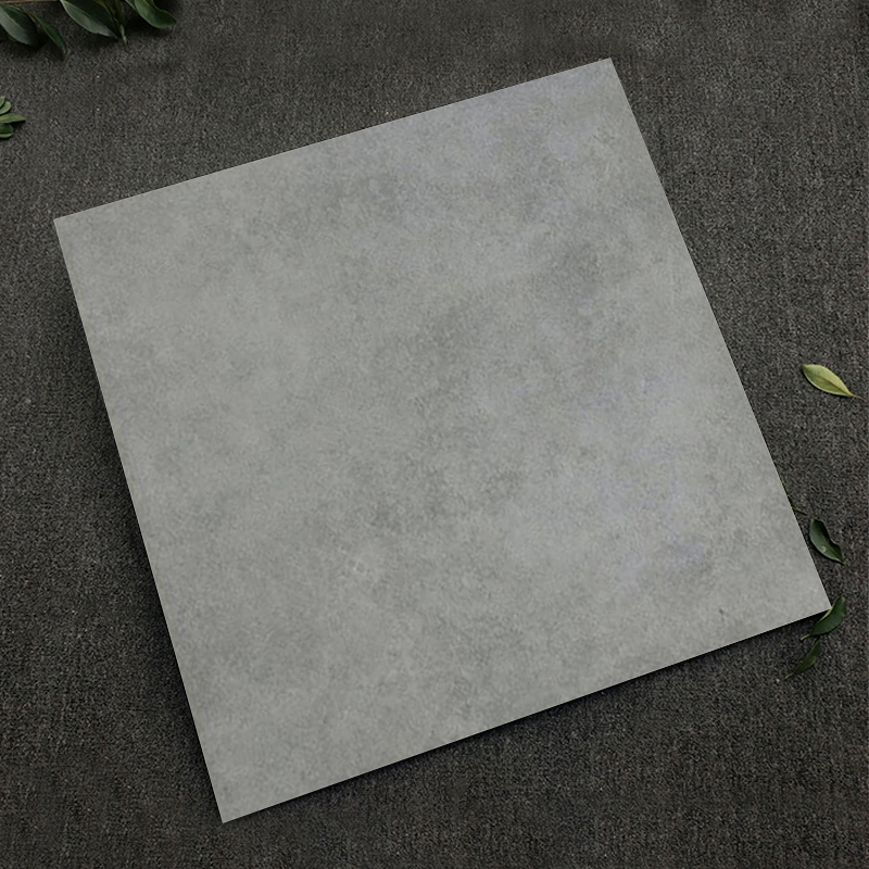 嗨趣灰色瓷砖地砖60x60客厅复古工业风中式仿古砖地板砖600水泥砖有起