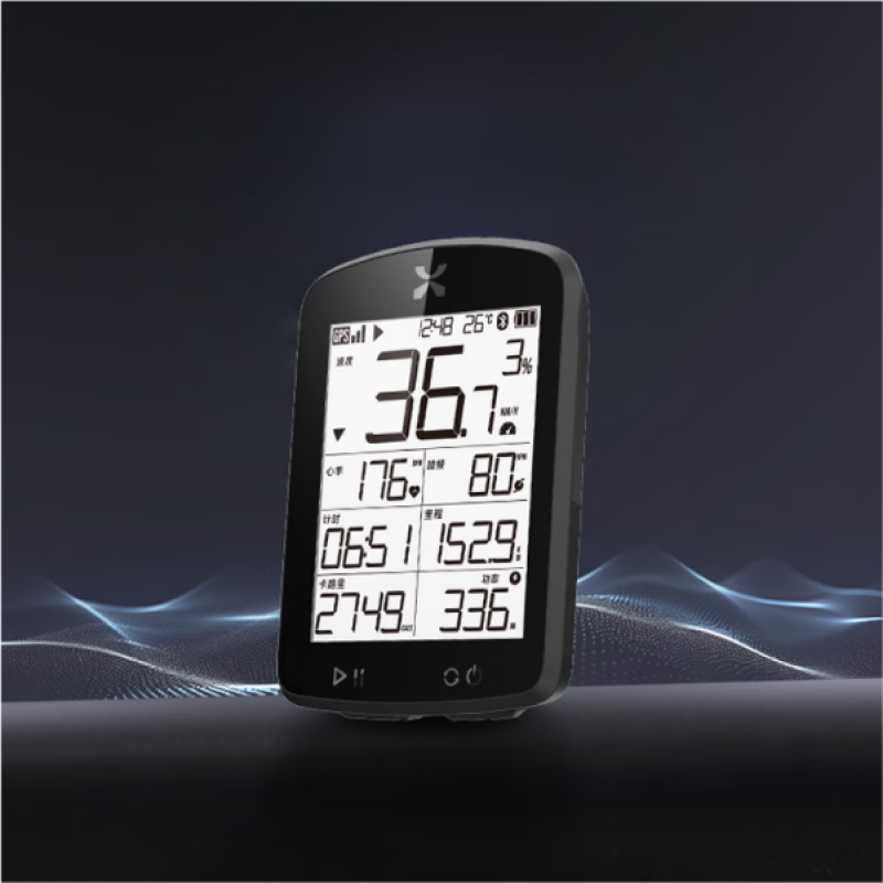 喜德盛智能骑行码表 黑色