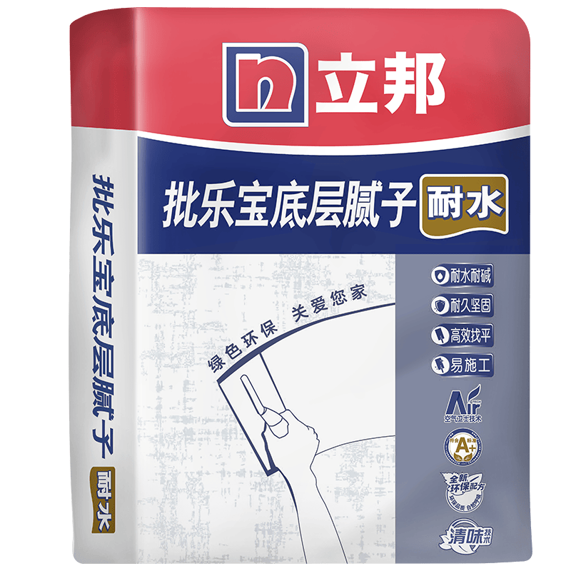 立邦批乐宝底层耐水腻子基层找平腻子粉耐水耐碱高效找平 不可调色