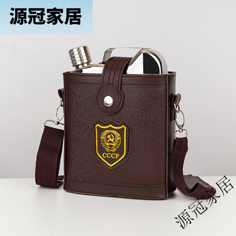 餐将军便携304不锈钢酒壶户外随身5斤3斤厚酒桶家用金属车载空瓶酒瓶子 不锈钢酒壶[3斤]