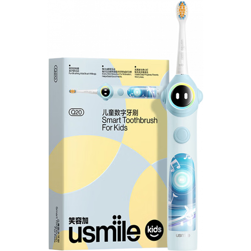 UsmileЦ�ݼ�usmile��ͯר�õ綯��ˢ�Զ�3��15�걦��������������ˢ ��ʵʱ����������Q20_�����