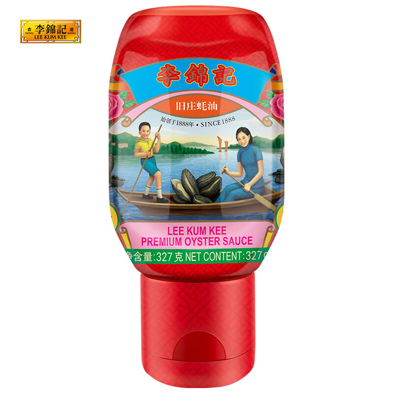 李锦记旧庄蚝油挤挤装327g零添加防腐剂蚝油调味蘸料蚝汁料 327g