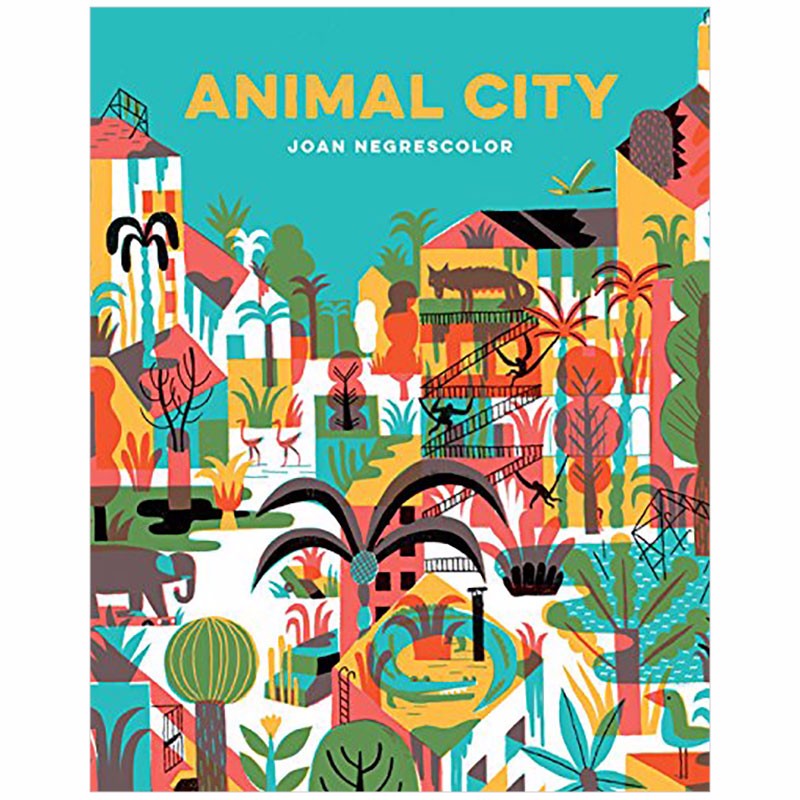 【预售】animal city 动物之城 儿童原版英文绘本英语善本图书
