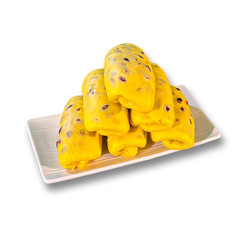 核桃南瓜红豆卷加热即食早餐荞麦绿豆速食营养粗粮细作半成品面点 黑芝麻荞麦黑豆卷420g*3袋