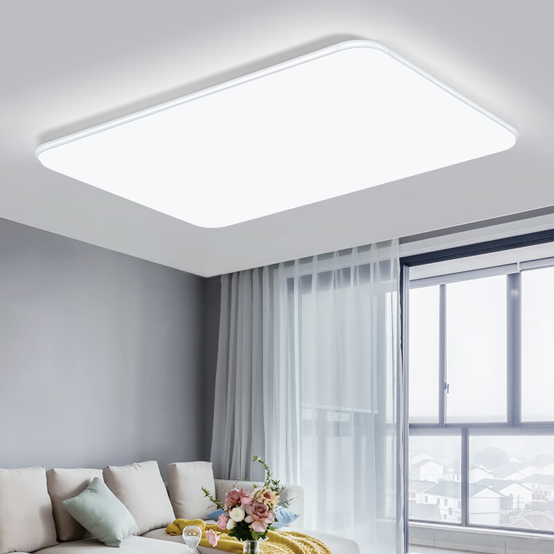 雷士(NVC)大尺寸1.1m客厅大灯护眼led吸顶灯主灯卧室套餐厅全屋灯具2026款 【护眼舒适光】高亮-三室一厅6