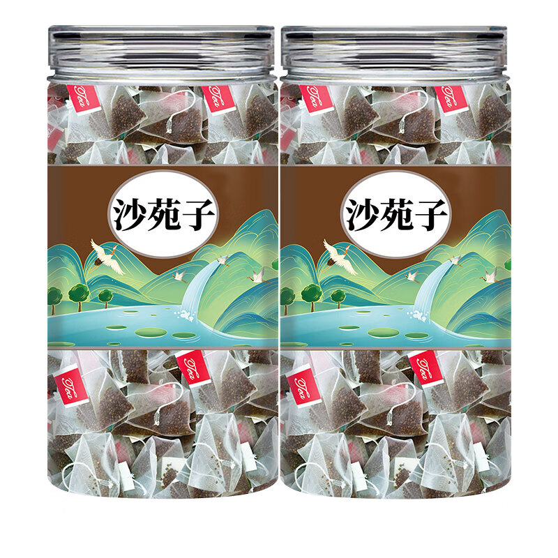 万馥堂沙苑子正宗中药材原材料男士养生茶500g克沙宛子沙菀籽泡水喝功效 【代客分装/精品茶包】沙苑子+枸杞各60包