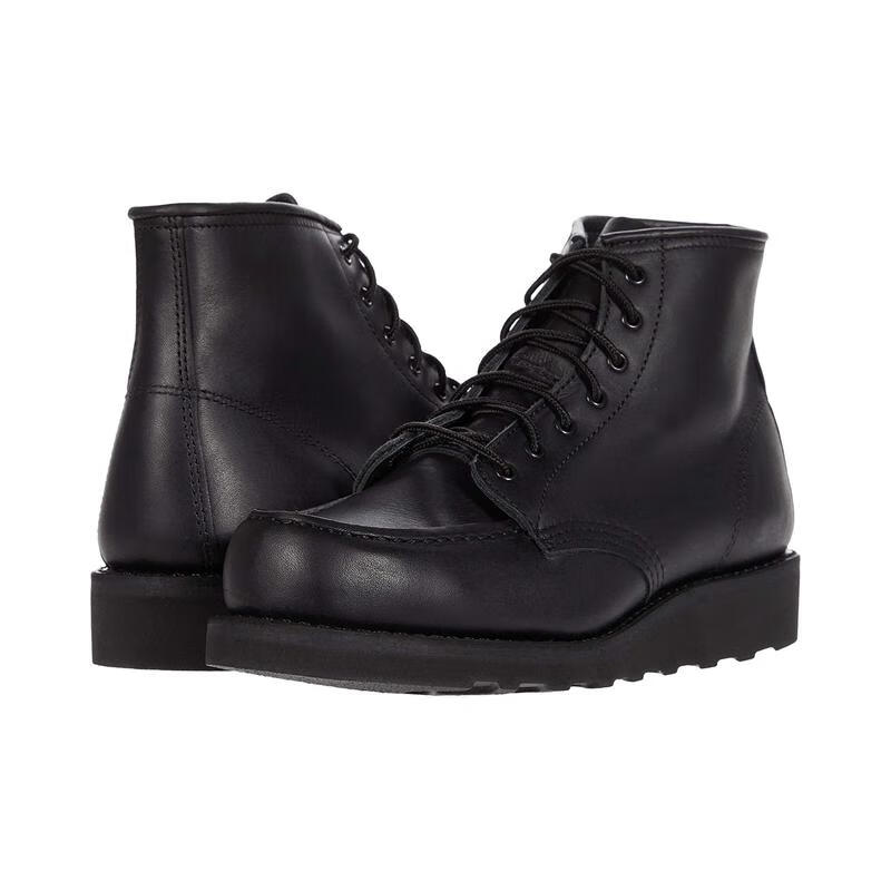 红翼（Red Wing）经典工装户外女款寸莫克靴防水透气舒适防滑美国制造 Black Boundary 1 36