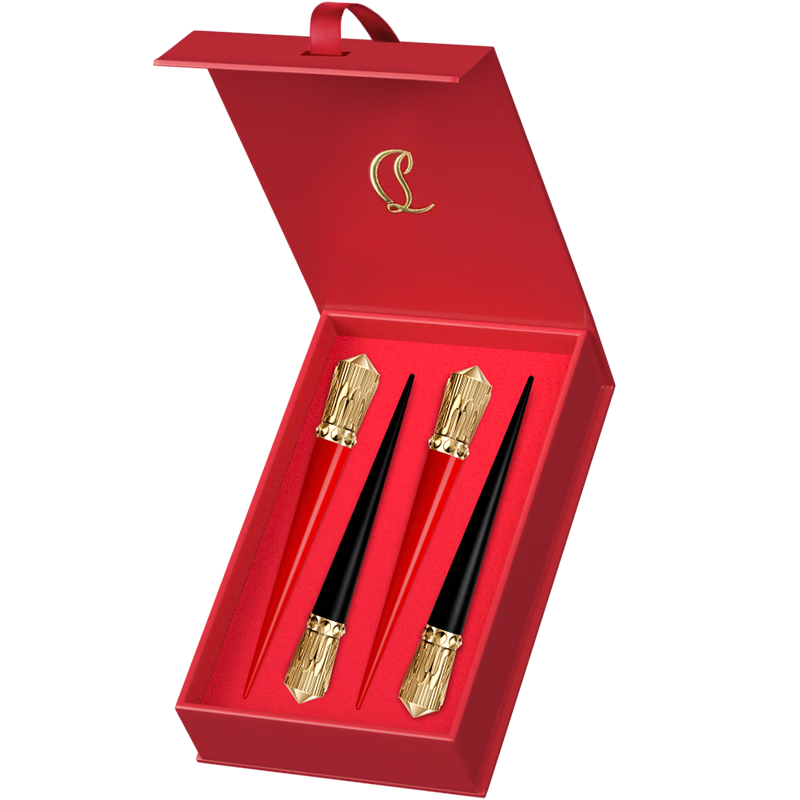 路鉑廷(Christian Louboutin)CL細高跟唇膏禮盒套裝 蘿卜丁口紅 化妝品生日禮物送女友老婆