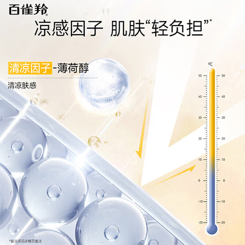 百雀羚(PECHOIN)防晒霜 草本美白隔离防晒乳SPF50+ 防晒黑防水防汗户外军训专用 【银河防晒御光损】50g