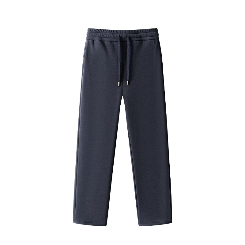 雪中飞羊毛蚕丝保暖卫裤男2025年秋季新款男士休闲百搭宽松休闲裤 深灰色 4XL 195/108A