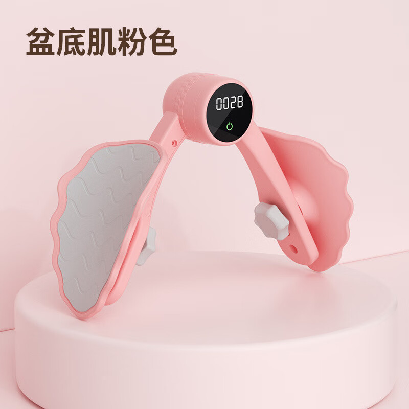 斯朗盾盆底肌訓(xùn)練器多功能夾腿器產(chǎn)后凱格爾訓(xùn)練瘦腿美腿器美腿夾 【新品】美腿器08智能款粉色【3檔調(diào)節(jié)/360°