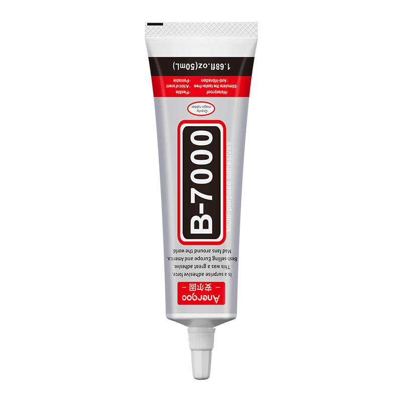 ANERGOO 安尔固b7000手机屏幕专用胶水京东自营屏幕开胶封边强力胶透明多功能手工珠宝金属玻璃塑料万能胶 50mL