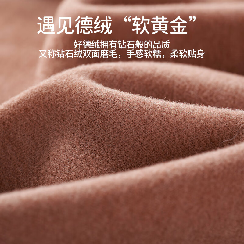 ELLE BABY婴幼儿童背心宝宝打底衫德绒马甲保暖秋冬款无骨缝A类可机洗 灰蓝 120 【建议身高108cm-120cm】